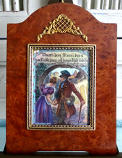 R. Moch Miniatur Genremalerei