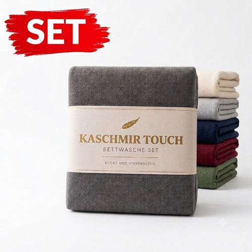 Cashmere touch bettwäsche - bettwäsche, set