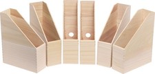 6er-Pack Stehsammler aus Holz