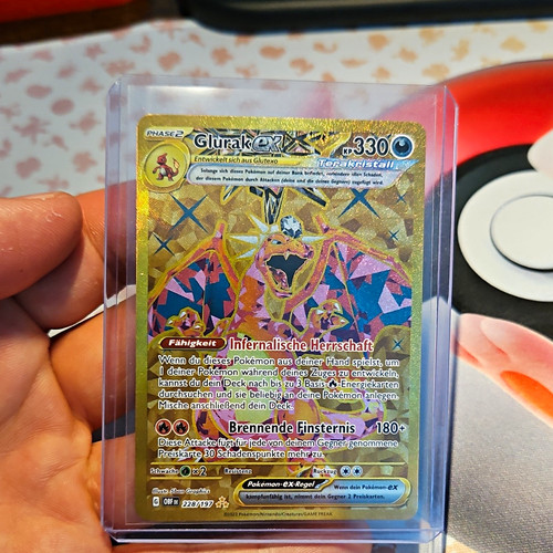 Glurak 228 197 - 228/197, obsidian