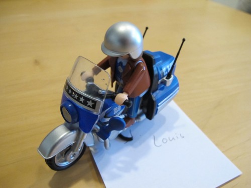 Playmobil louis motorrad - ,