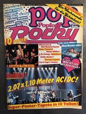 POP ROCKY POPFOTO 21/1981 - 2/10 Poster - AC/DC, Peter Maffay, Foreigner -