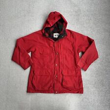 WOOLRICH Damen Jacke Parka Medium Mantel Windjacke Regenjacke Flanell 23020 Rot
