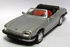 PKW-Modell, Jaguar XJS V12 Cabrio, defekt, silber, NewRay, 1:43, (B0576)