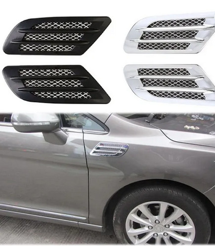 Silber grill lufteinlass - 2x,