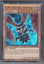 YU-GI-OH Finsterlord Superbia Super Rare DESO-DE039 NEU!