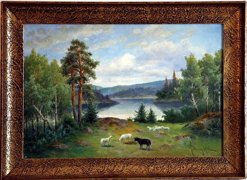 ölgemälde johnny millar - johnny,