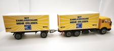 SIKU 3421 Iveco TurboStar Deutsche Post 1:55 mit Kabelanschluss mehr erleben