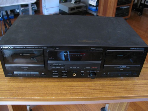 Kenwood w4050 dual deck - kenwood, kx-w4050