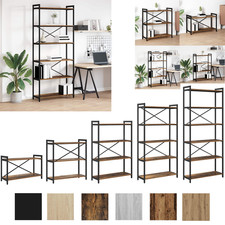 Bücherregal Raumteiler Wandregal Aufbewahrung Regalsystem 2-6 Ablagen Büroregal