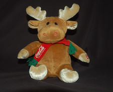 McDonalds Singender Elch Rudi 2001 Coca Cola  (BxHxT ca. 20 x 25 x 15 cm)