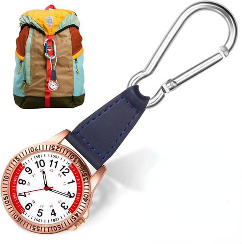 Taschenuhr mit karabiner - taschenuhr,