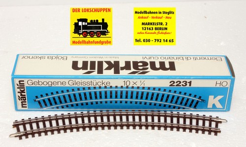 Märklin 2231 k gleis - x, k-gleis