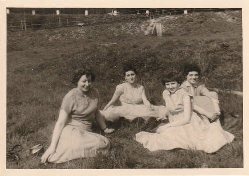 Vintage foto hübsche frauen - foto,