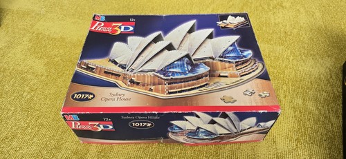 Sydney opera house puzzle - house, 3d