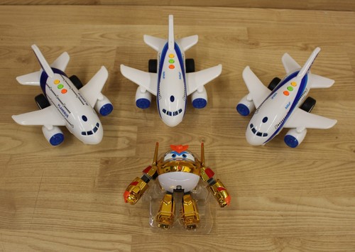 Spielzeug flugzeug mit - 3x,