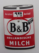 Alter B & B Dosenöffner für Kondensmilch HOLLÄNDISCHE MILCH Dosenmilch Pieker