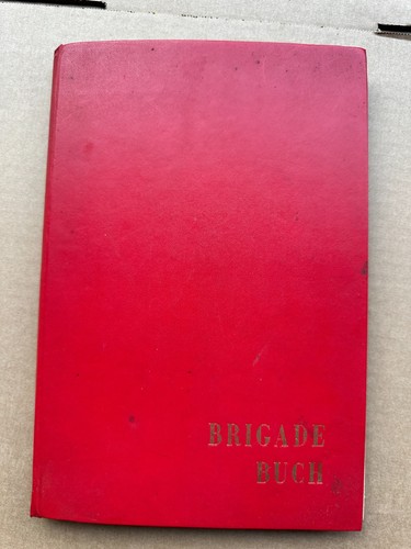 Altes brigade buch ho - brigade, buch,