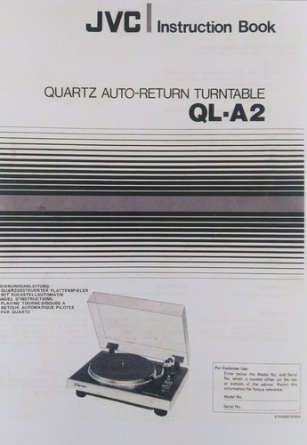 Jvc auto return - jvc, ql-a2