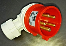 CEE-Geräte 3+5 polig Fabrikat PCE Winkelstecker Dosen Stecker 