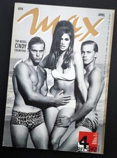 Max Magazin 4/94, Cindy Crawford, 235 x 335 mm, 370 Seiten, gebraucht!