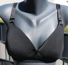 Süsser schwarzer Still BH Gr. 80 E ohne Bügel von H&M