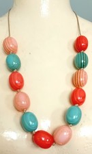 Orange & Türkis Blau Acryl