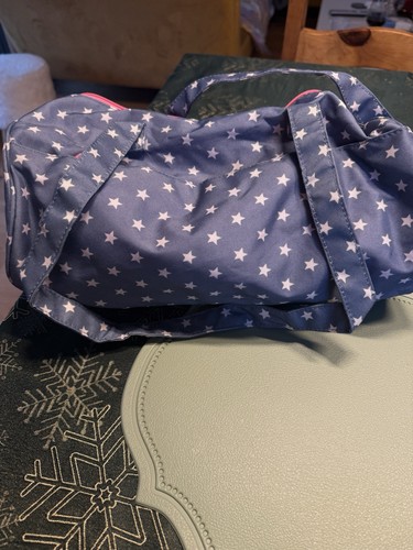 Tchibo tasche sterne blau - x,