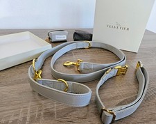Hundeleinen Set Grau Velvetier