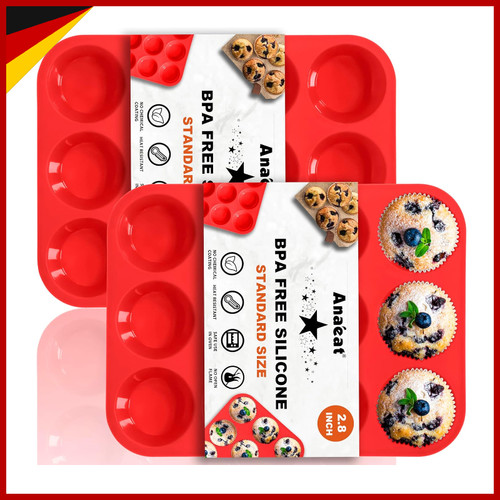 Silikon muffinform stück - silikon-muffinform,