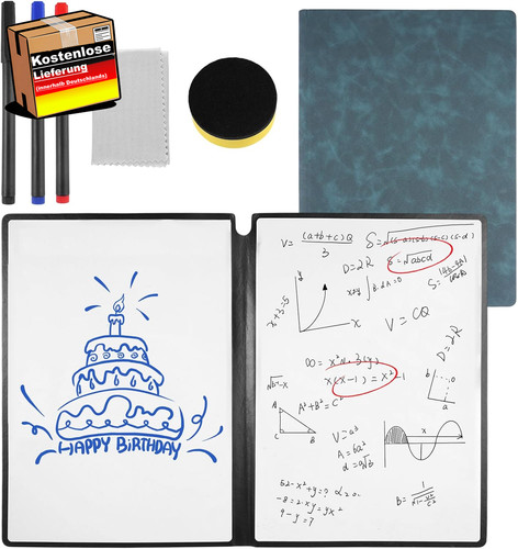 Mini whiteboard tragbar - a4,