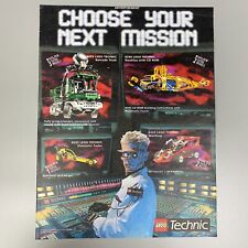 LEGO TECHNIC BARCODE LKW NAUTILUS WARTHOG 1997 VINTAGE RETRO ANZEIGE