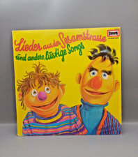 Lieder Aus Der Sesamstrasse - Ernie Bert Schallplatte Vinyl Europa TV Serie LP