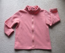 Mädchen Fleecejacke lachsrosa
