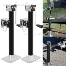 2x Ausdrehstütze klappbar 2300kg Abstellstütze 57-95cm Stützfuß Anhänger Stahl