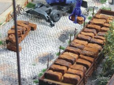 H0 1:87 Schrottballen rostig Juweela 30x oder 60x Ladegut Modellbaueisenbahn