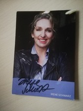 HAUSMEISTER KRAUSE - ORIG. AUTOGRAMMKARTE - IRENE SCHWARZ - SIGNED!