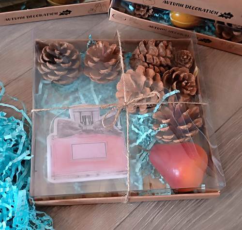 Herbst deko set tablett - herbst,
