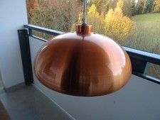 DDR Deckenlampe, eloxiertes