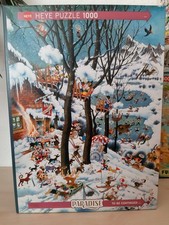HEYE  PUZZLE 1000 T.  RYBA: PARADISE in WINTER SAMMLUNG TOP ZUSTAND