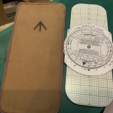 RAF FLUGCOMPUTER MIT HÜLLE -