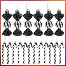 Schwarz & Weiße Zuckerstangen