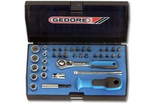 GEDORE 37x Nüsse 4-13mm Bits