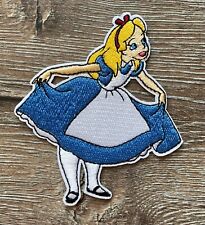 Alice im Wunderland Patch Aufnäher Bügelbild Märchen Wonderland Kinderbuch
