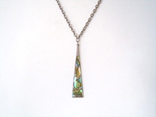 Kette Anhänger Abalone