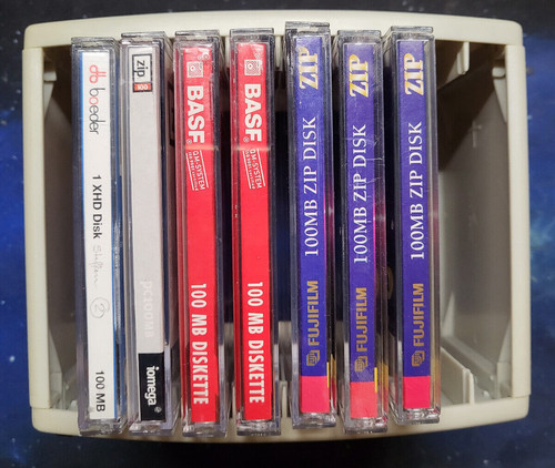 Zip disks 100mb - disks,