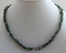 Moosachat Splitter Kette natur