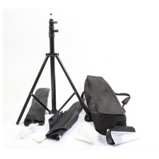 Set aus Dauerlicht mit Stativ ca. 2 Meter hoch und Softbox... + TOP (271229)