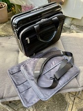 Rimowa Laptop Tasche/Koffer Salsa Deluxe Hybrid Schwarz Hochglanz Polycarbonat