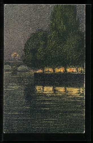 Künstler ernst e - künstler-ak,